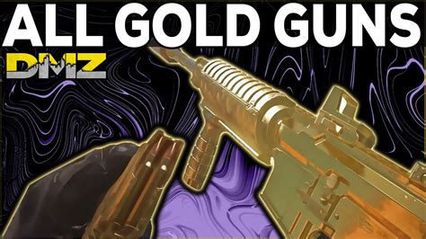 Gold guns dmz. You'll need to complete this event seven times to earn all rewards. The rewards include a weapon blueprint, weapon sticker, charm, vehicle skin, calling card, emblem, and an operator skin. They ... 