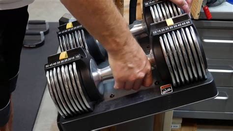 The Pro 50 is one of the best dumbbell sets, adjusting from 5 to 50 pounds in 2.5-pound “micro” increments for quick resistance changes with a user-friendly, color-coded pin system. Handles ...