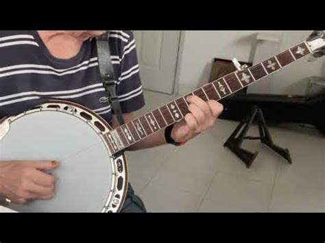 Gold watch and chain banjo breaks in C and G - YouTube