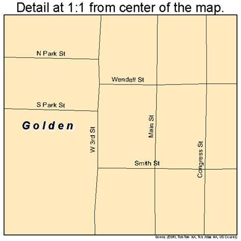 Golden, IL Map & Directions - MapQuest