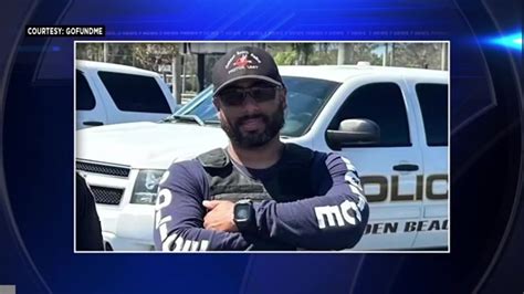Golden Beach Police officer recovering after being shot during Hollywood car theft chase