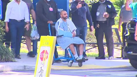 Golden Beach Police officer released from hospital after being shot during Hollywood car theft chase