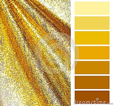 Golden Color Chart Selection Stock Photo Image of colours