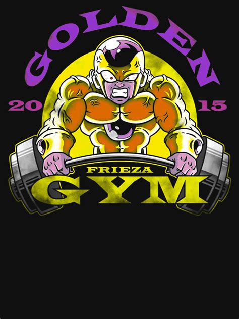 Golden Friezaa Gym T-Shirts Redbubble