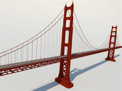 Golden Gate Bridge Model