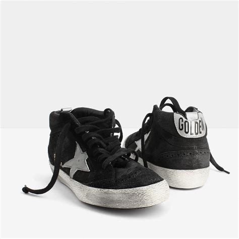 Golden Goose Mid Top Sneakers: Step into the epitome of style and comfort