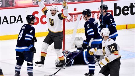 Golden Knights top Jets 4-2, take commanding 3-1 series lead