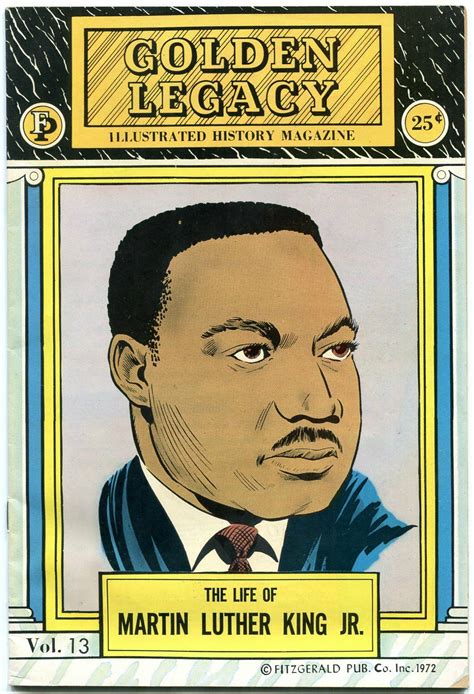 Golden Legacy 13 1972 Dr Martin Luther King Jr Black History Comic G