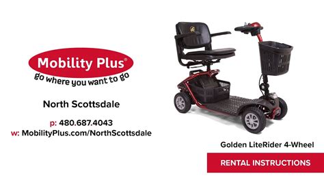 Golden LiteRider 4-Wheel Rental - Easy Instructions for Assembly ...