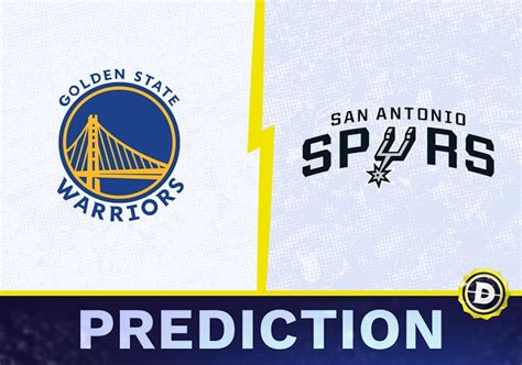 Golden State Warriors vs. San Antonio Spurs Prediction, NBA Odds