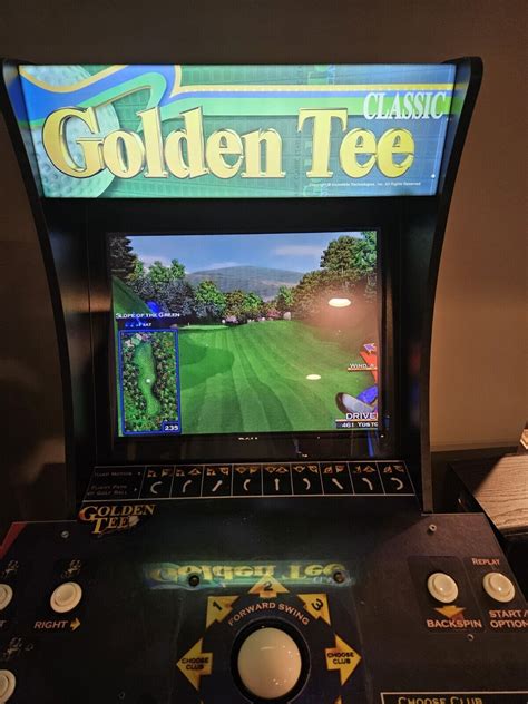 Golden Tee 1up Upgraded to Golden Tee Fore Complete Mame …