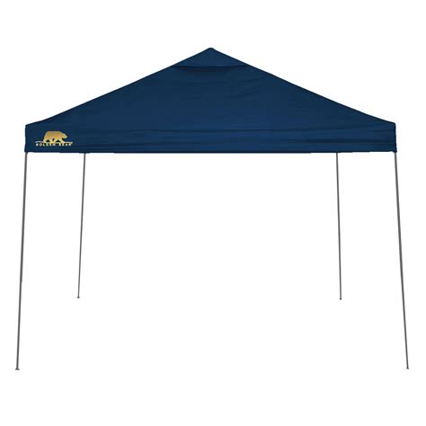 ABCCANOPY 10 ft. x 10 ft. Easy Pop up Outdoor Canopy Tent have the straight legs so you can enjoy real 100 square feet of shadow. The top has a silver-coated fabric, which has UPF 50+ UV protection. It can effectively block sun heat and helps keep you and your family from the harmful sunlight. It is ideal for kids or adults laying out.