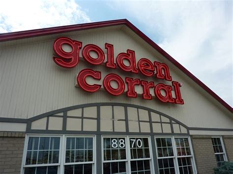 Golden corral dayton ohio. Breakfast Buffet Menu. Rise and shine with our legendary breakfast buffet, featuring cooked-to-order eggs, omelets, bacon, sausage, buttermilk pancakes, crispy waffles, melt-in-your-mouth cinnamon rolls and more! 