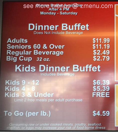 All info on Golden Corral Buffet & Grill in Oxnard - ☎️ Call to book a table. View the menu, check prices, find on the map, see photos and ratings. Log In. ... Full access Service: Dine in Meal type: Dinner Price per person: $20-30 Food: 3 Service: 1 Atmosphere: 3 Recommended dishes: ...