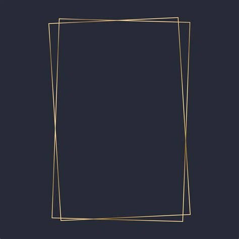 Golden rectangle frame template vector Download Free Vectors, Clipart