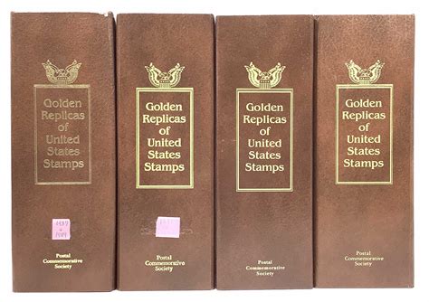 Golden Replicas of United States Stamps. Sold. See item deta