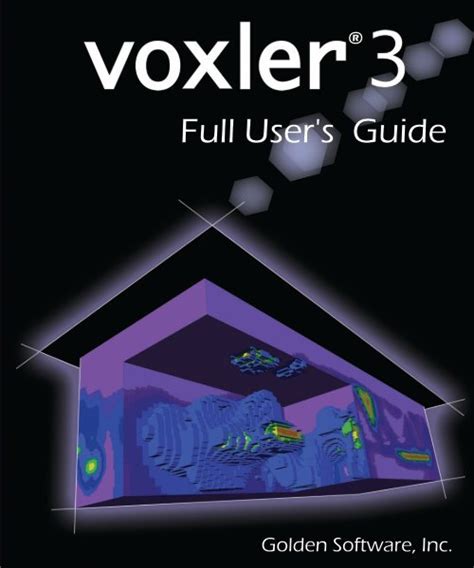 Golden software voxler 3 full user guide. - Modelismo naval 2 - detalles y equipamiento.