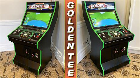 Golden tee arcade machine.  All games play well .  Used but like-new retro arcade games...