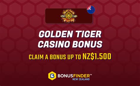 golden tiger casino bonus