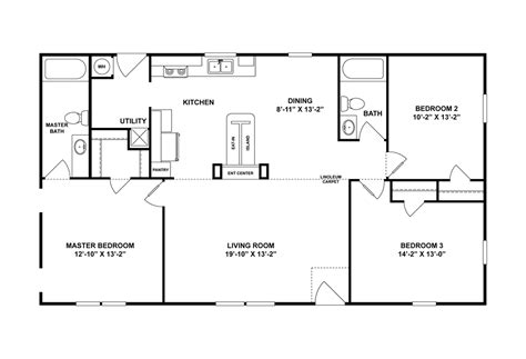 Custom Built Manufactured Home Floor Plans In Washingt