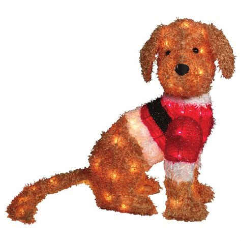 Amazon.com: Light-up Christmas Goldendoodle Dog, LED Fluffy Doodle Dog with Light String,Christmas Dog Lights String Xmas Yard Signs Stakes Decoration, Xmas LED Light Up Golden Doodle,NOT 3D Decor (Style A) : Patio, Lawn & Garden.
