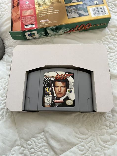 Goldeneye 007 (Nintendo 64, 1998) Box Manual Complete CIB …