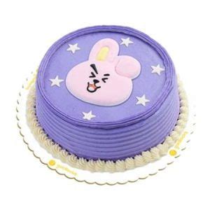 Goldilocks with BT21 Tata Marble Greeting Cake