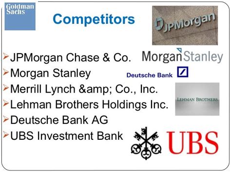 Goldman sachs competitors. Things To Know About Goldman sachs competitors. 