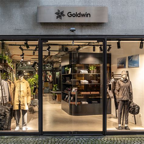 Goldwin. Goldwin Beijing. Address S8-14, 1F, Building S8, No.19 Sanlitun Road, Chaoyang District, Beijing, China. Tel 010-5365-1101. Bussiness hour 10:00-22:00. Google Map. Goldwin offers highly designed and functional sportswear. With it's brand core in ski, brand pursues simple but versatile and technical clothing. Goldwin Official Global Website. 