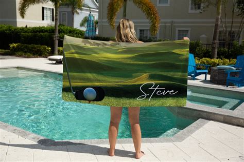 Golf Beach Towels - Fine Art America