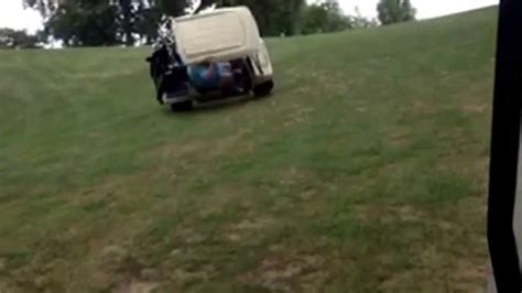 Golf Cart Flip - YouTube