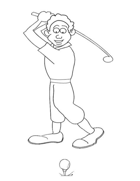 Golf Coloring Pages Printable Get Coloring Pages