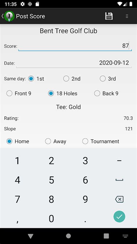 Golf Handicap Calculator APK Download for Android 