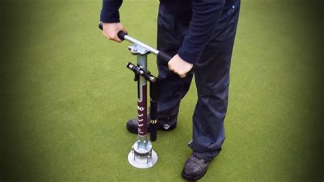 Golf Hole Cutter How To Cut Cups on a Golf Course YouTube