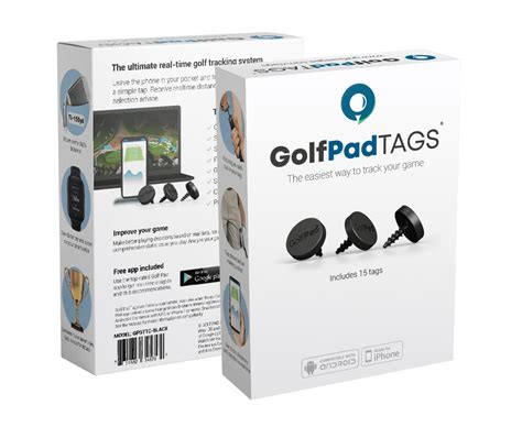 Golf Pad TAGS® - Automatic Shot Tracking System for Android/iPhone