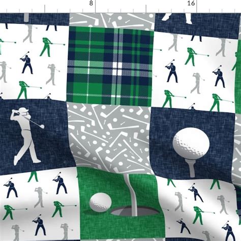 Golf Quilting Fabric - Etsy