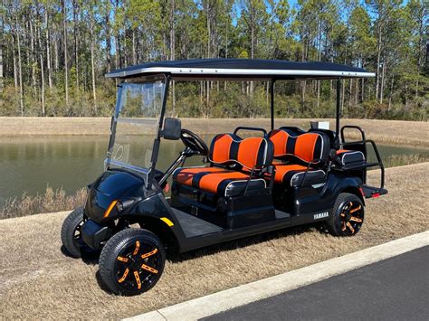 Golf cart 6 seater. 6 Seater golf cart - electric rentals available via Cloud of Goods in most cities across America now. We have a range of 6 Seater golf cart - electric rentals from popular brands to fit your needs. Simply make a reservation online and one of our local rental shop partners will meet you with your 6 Seater golf cart - electric rental delivery. 
