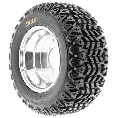 If you've lifted up your golf cart, the 22x11-10 Sahara Classic A/T DOT Tires are next on the purchase list. Save loads of cash at Buggies Unlimited. Free Shipping On Orders $150+. ... Those OEM tires that come stock from the factory aren't going to cut it outside of the course. Make sure you have what you need to handle whatever the trail .... 