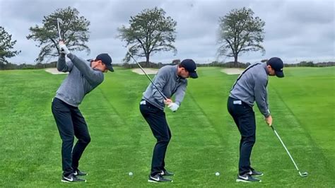 Golf iron swing slow motion. Slow Motion Golf Swing of PGA Tour Player Scott Langley. Down line view. As a lefty golfer I really like his golf swing! 