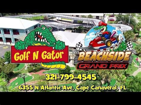 Golf n gator beachside grand prix. Last weekend we finally got to visit Golf N Gator & Beachside Grand Prix We did a round of driving first on their electric carts. So cool driving the course that goes up so high! Then we checked out... 