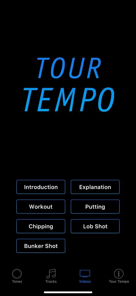 Golfschwung-Tempo App