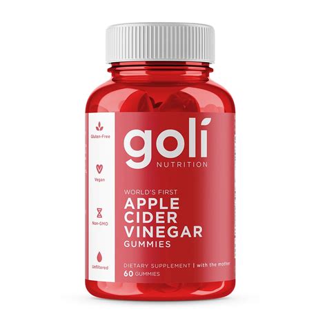 Goli Nutrition, Apple Cider Vinegar, 60 Gummies