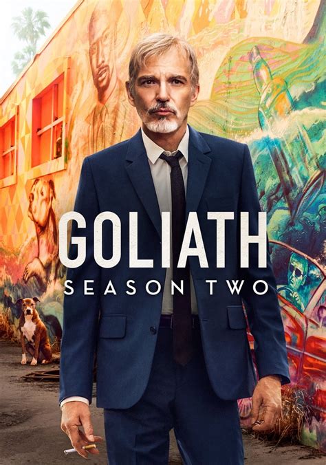 Goliath tv series season 2. In the explosive first episode of Goliath’s second season ,16-year-old Julio is arrested for double homicide and his father, Oscar, a friend of Billy McBride’s, is gunned down in the street. While Billy hadn’t formally taken on Julio’s case at the end of this episode of Goliath, he was getting increasingly more involved. 