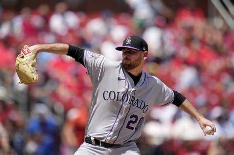 Gomber shuts down former team, pitches Rockies past Cardinals 1-0 for rare series win in St. Louis