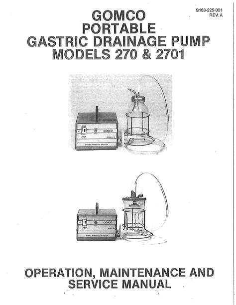 Gomco 6000 Service Manual Free Pdf Books