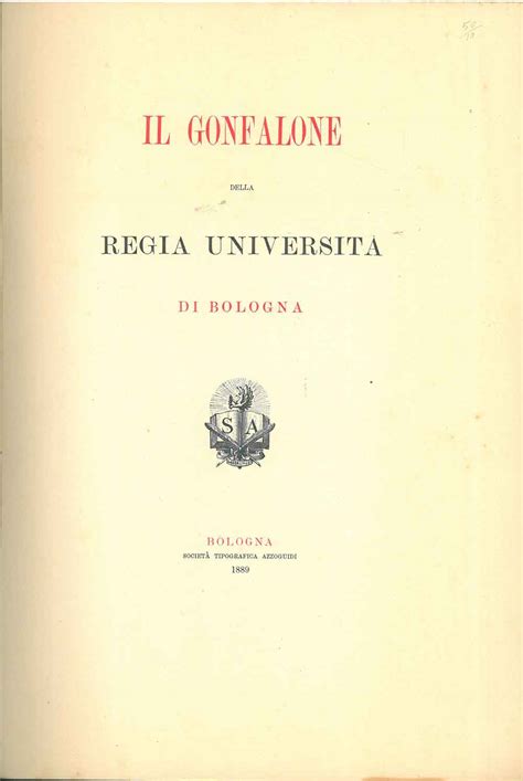 Gonfalone della regia universitá di bologna. - Fiat doblo 1 4 service manual.