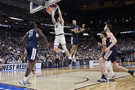 Gonzaga’s Drew Timme ends storied career in loss to UConn