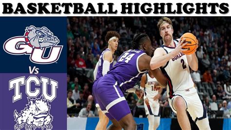 Gonzaga and TCU square off in second round of NCAA Tournament