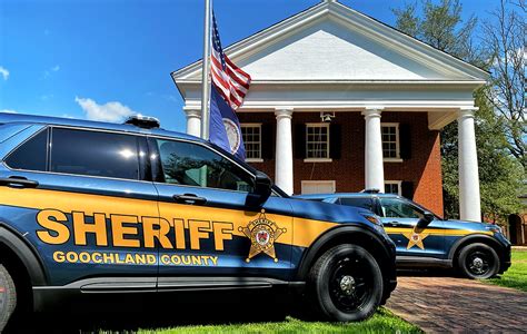 The Goochland County Sheriff's Office is a multi-faceted law enforcement agency which provides many public safety services for the citizens of Goochland County. Sheriff's communications officers supervise the county's enhanced 911 system and dispatch deputies, other police agencies, and fire/rescue units 24 hours a day.