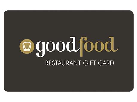 Good Food Restaurant Gift Card